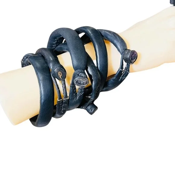 Nigerian Made Leather Bracelets. Supports Charities - Picture 16 of 16